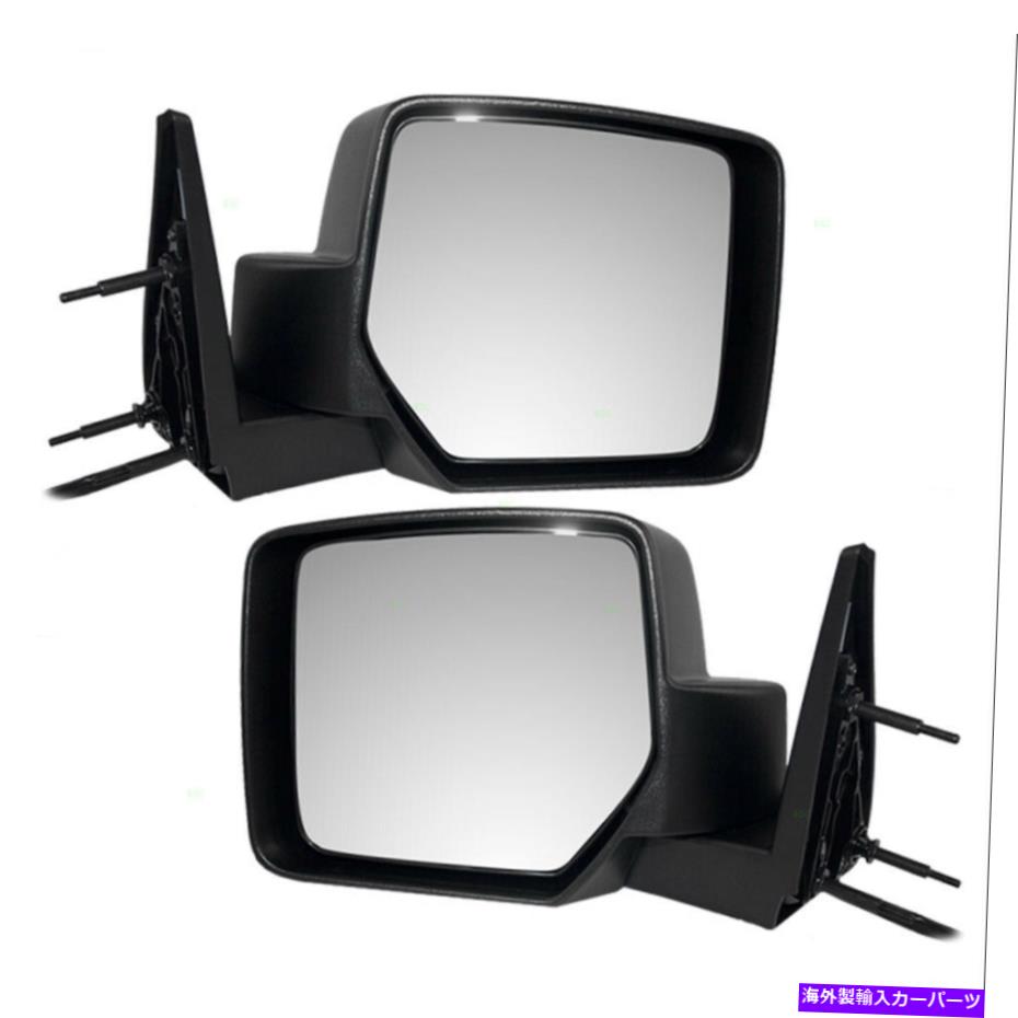 USミラー 07-11ダッジニトロパワーテクスチャセット55157189AI 55157188??AIのペアサイドミラー Pair Side Mirrors for 07-11 Dodge Nitro Power Textured Set 55157189AI 55157188AI【並行輸入品】