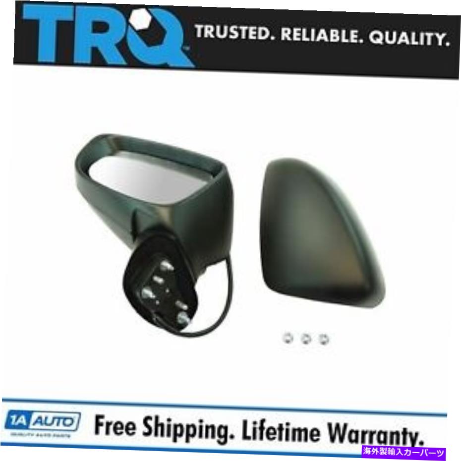 USミラー TRQ Exterior Power Mirror w/ Turn Signal Black SmoothLHドライバーサイドマツダ6 TRQ Exterior Power Mirror w/ Turn Signal Black Smooth LH Driver Side for Mazda 6【並行輸入品】