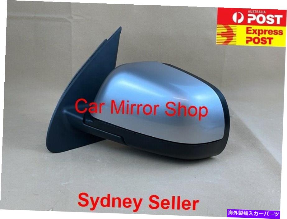 USミラー 日産マイクラ2011年以降の新しいドアミラーK13左助手席側、銀 NEW DOOR MIRROR FOR NISSAN MICRA 2011 ONWARD K13 LEFT PASSENGER SIDE, SILVER【並行輸入品】