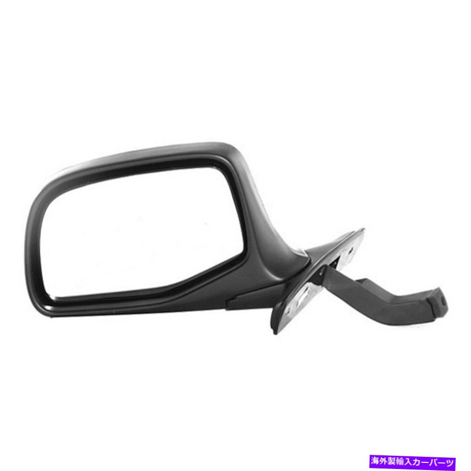 USミラー 交換用ブラックドライバーサイドマニュアルドアミラー Replacement Black Driver Side Manual Door Mirror【並行輸入品】