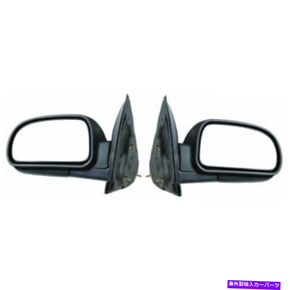 USミラー ビュイックレーニアドアミラー2004-2007ペアドライバーと乗客側のテクスチャ For Buick Rainier Door Mirror 2004-2007 Pair Driver and Passenger Side Textured【並行輸入品】