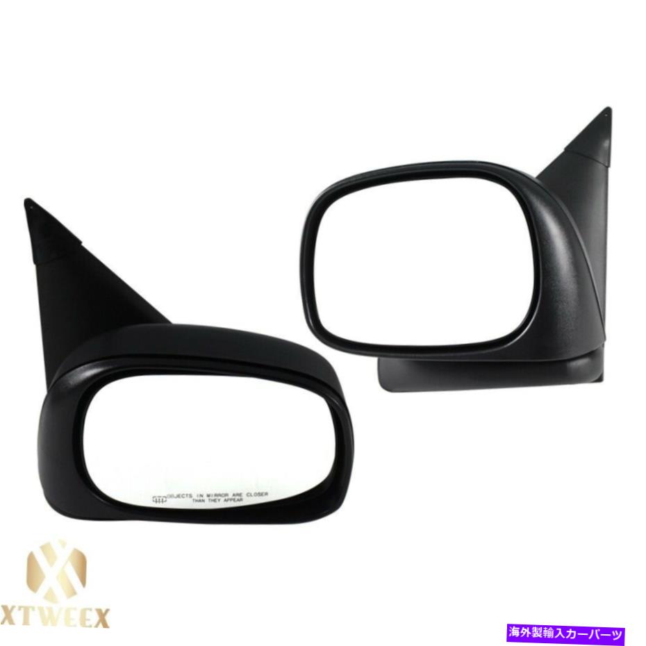 USミラー 左+右側のパワー加熱ミラー02-08ダッジラム1500 03-09 2500 3500 Left+Right Side Power Heated Mirror For 02-08 Dodge Ram 1500 03-09 2500 3500【並行輸入品】