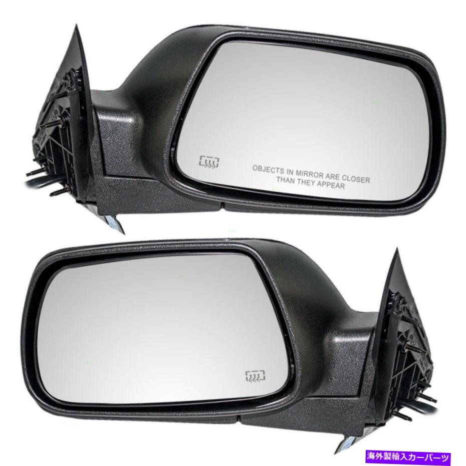 USミラー 05-10のペアパワーミラー Pair Power Mirrors for 05-10 Jeep Grand Cherokee Side View Heated w/out Memory【並行輸入品】