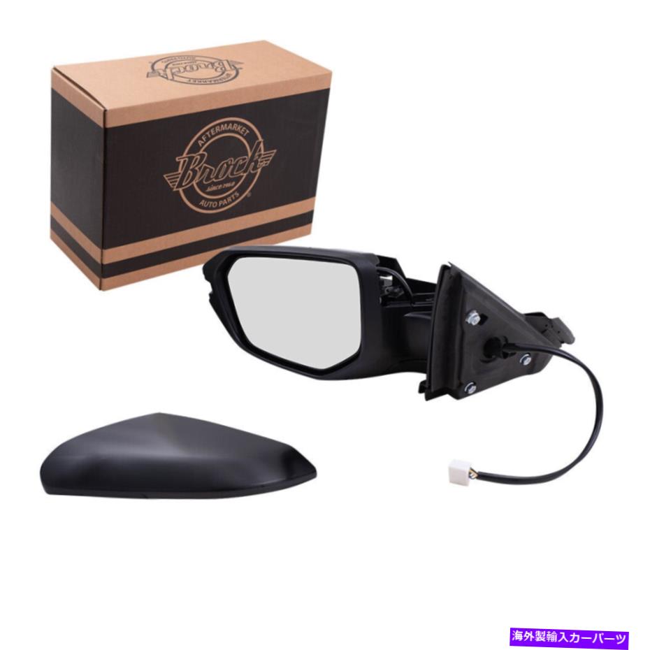 USミラー サイドビュードアミラーフィット2019-2020ホンダ洞察ドライバーパワー加熱信号 Side View Door Mirror fits 2019-2020 Honda Insight Driver Power Heated Signal【並行輸入品】