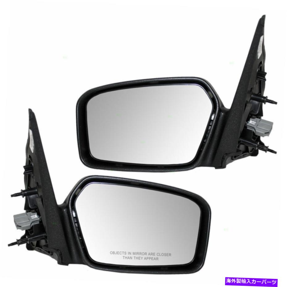 USミラー パワードアミラー2006-2010フォードフュージョンミラノWO加熱ドライバーと乗客セット Power Door Mirror 2006-2010 Ford Fusion Milan WO Heated Driver & Passenger Set【並行輸入品】