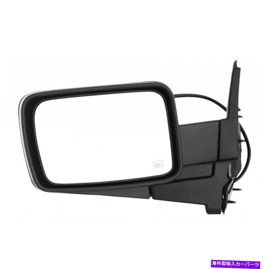 USミラー Jeep Commander 2006-2010ドアミラードライバー側|パワー|加熱されたガラスw/ For Jeep Commander 2006-2010 Door Mirror Driver Side | Power | w/ Heated Glass【並行輸入品】