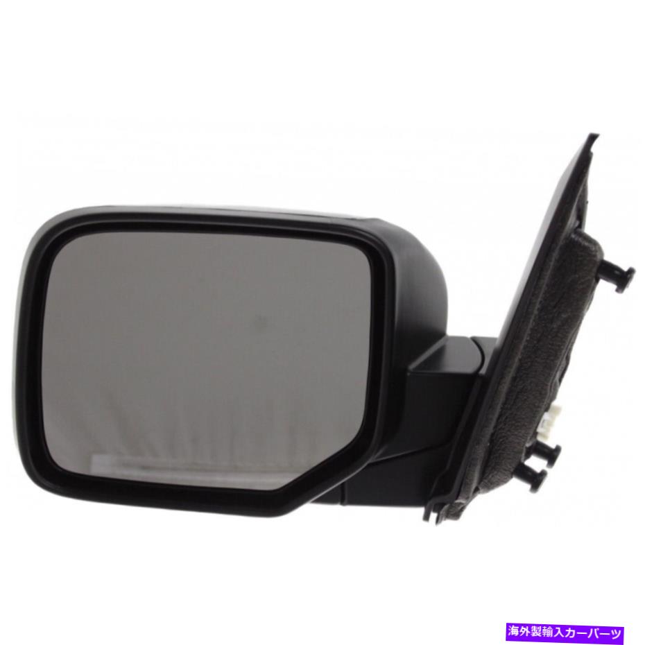 USミラー ホンダパイロット2009-2015ドアミラードライバー側|パワー|加熱|塗装可能 For Honda Pilot 2009-2015 Door Mirror Driver Side | Power | Heated | Paintable【並行輸入品】