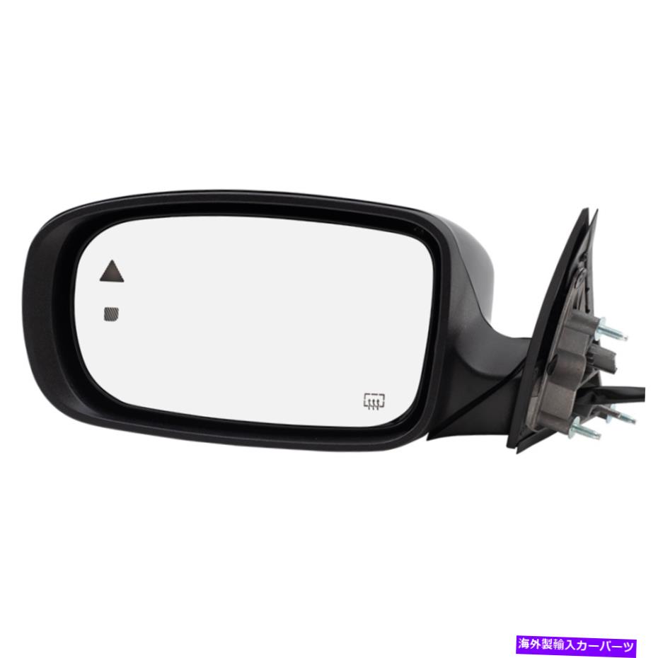 USミラー 11-18ダッジ充電器加熱死角検出のドライバーパワーサイドミラー Drivers Power Side Mirror for 11-18 Dodge Charger Heated Blind Spot Detection【並行輸入品】