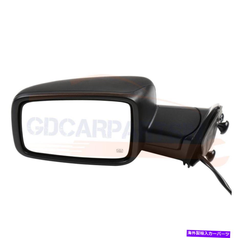 USミラー 09-15向けダッジラムドライバーサイドミラーパワーマニュアルフォールド加熱ターン信号 For 09-15 Dodge Ram Driver Side Mirror Power Manual Fold Heated Turn Signal【並行輸入品】