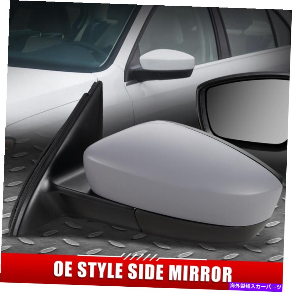 USミラー 11-18のVW Jetta OEスタイルパワー+加熱ドライバー左サイドドアミラーグレー FOR 11-18 VW JETTA OE STYLE POWERED+HEATED DRIVER LEFT SIDE DOOR MIRROR GRAY【並行輸入品】