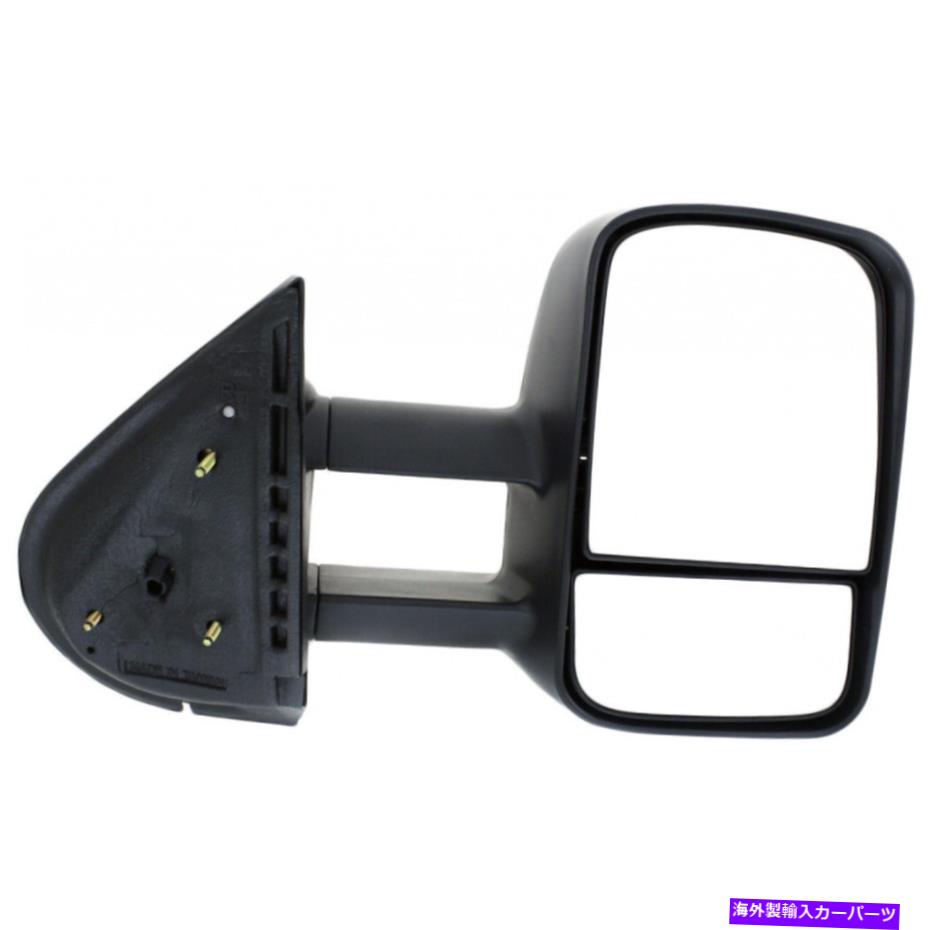 USミラー Chevy Avalanche 2007-2013 Towing Mirror Rassenger Sideの場合|手動折りたたみ For Chevy Avalanche 2007-2013 Towing Mirror Passenger Side | Manual Folding【並行輸入品】