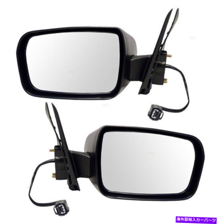USミラー 新しいペアセットパワーサイドビューミラーガラスハウジング加熱04-12 MITSUBISHI GALANT New Pair Set Power Side View Mirror Glass Housing Heated 04-12 Mitsubishi Galant【並行輸入品】