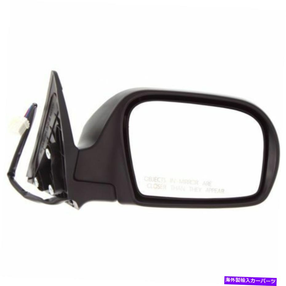 USミラー Impreza 08-14、助手席のサイドミラー、テクスチャブラック For Impreza 08-14, Passenger Side Mirror, Textured Black【並行輸入品】