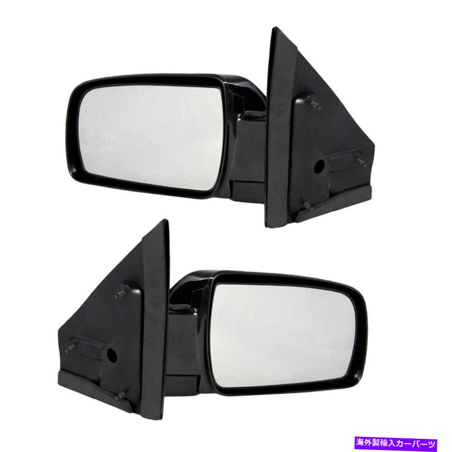 USミラー 新しいドアミラーペアフィットシボレーアストロ1988-2005 15757377 15757378 GM1321158 NEW DOOR MIRRORS PAIR FITS CHEVROLET ASTRO 1988-2005 15757377 15757378 GM1321158【並行輸入品】
