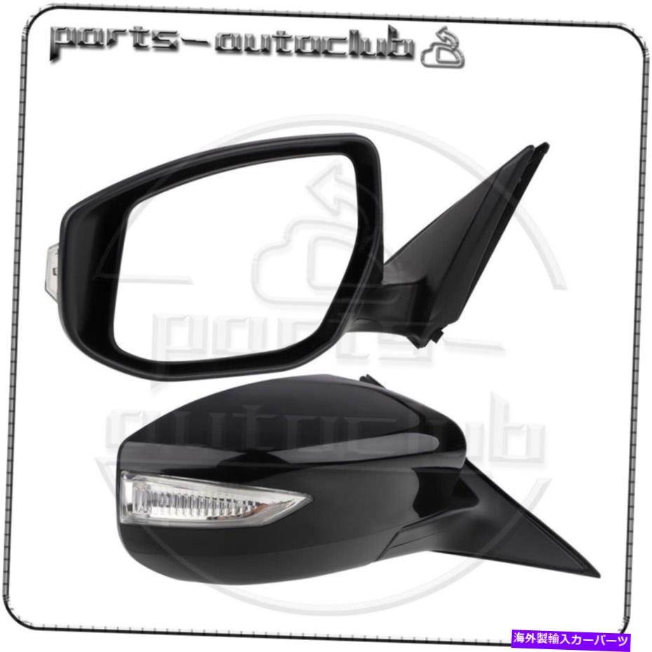 USミラー 2013-18日産アルティマのミラーパワーヒート信号ドライバーと助手席側を見る View Mirror Power Heat Signal Driver & Passenger Side For 2013-18 Nissan ALTIMA【並行輸入品】