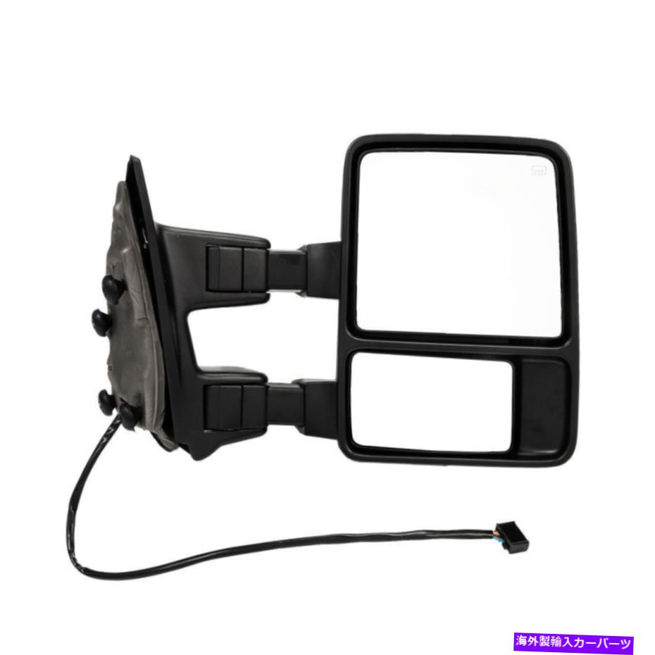 USミラー Ford F-350 F-550の右側パワー加熱けん引ミラーアンバー信号 Right Side For Ford F-350 F-550 Power Heated Towing Mirror Amber Signal【並行輸入品】