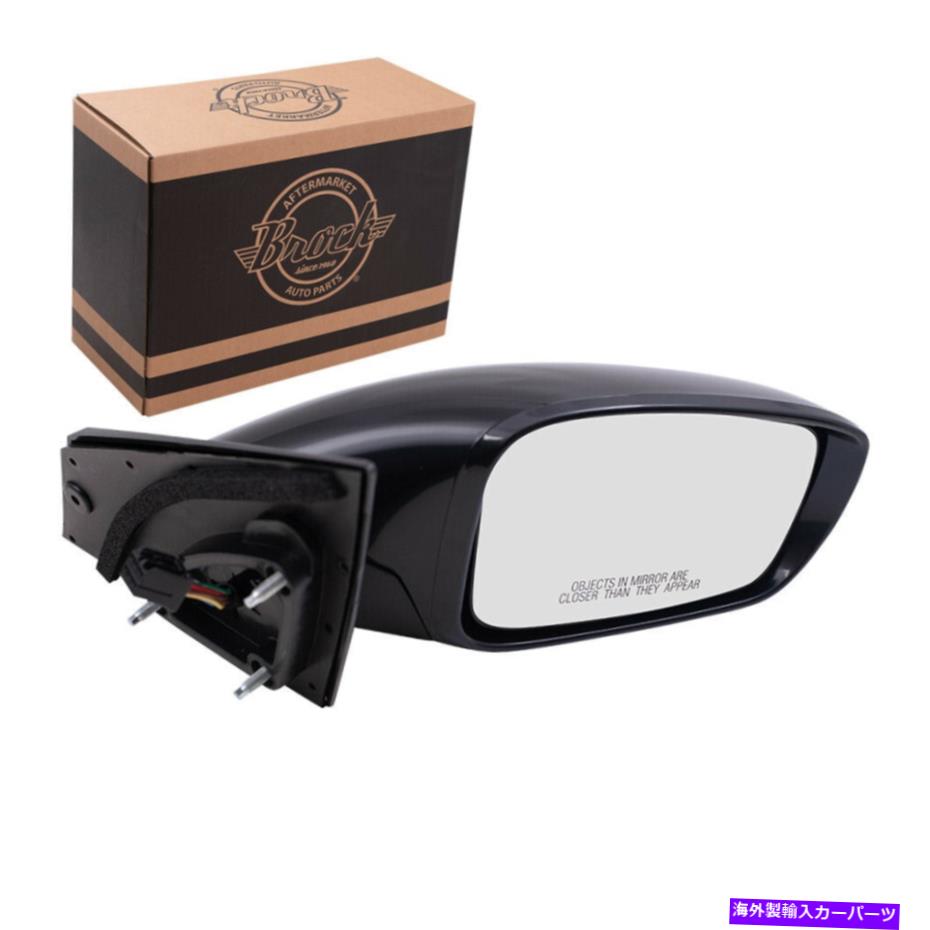 USミラー 11-15のパワーミラーヒュンダイソナタハイブリッド助手席側w/熱信号 Power Mirror for 11-15 Hyundai Sonata Hybrid Passenger Side w/ Heat Signal【並行輸入品】