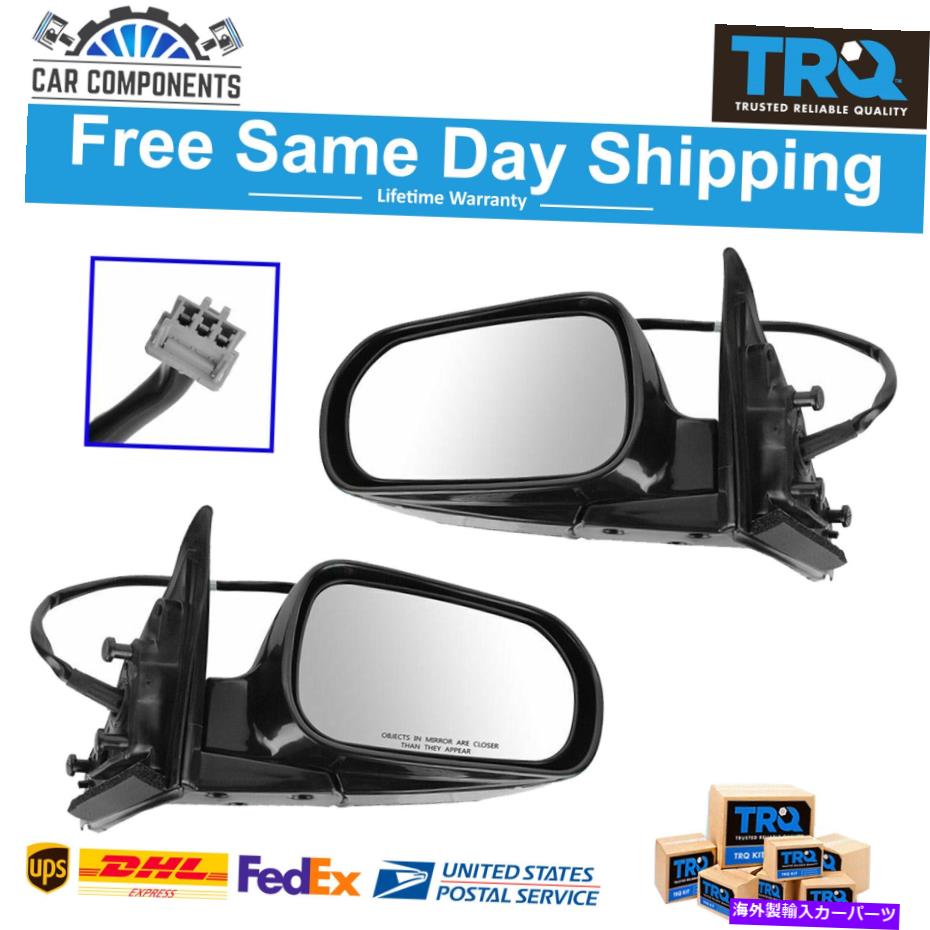 USミラー TRQ New Power Side View Mirrors折りたたみ折りたたみ1999-2002 Honda Accordセダン TRQ New Power Side View Mirrors Folding Set For 1999-2002 Honda Accord Sedan【並行輸入品】