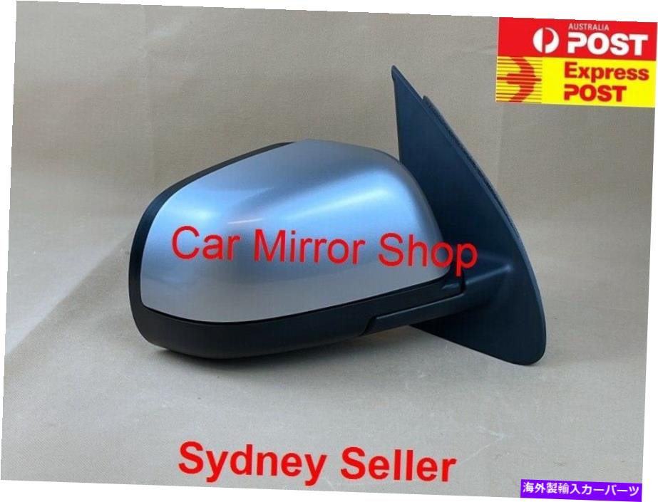 USミラー 日産マイクラ2011年以降の新しいドアミラーK13右ドライバー側、銀 NEW DOOR MIRROR FOR NISSAN MICRA 2011 ONWARD K13 RIGHT DRIVER SIDE, SILVER【並行輸入品】