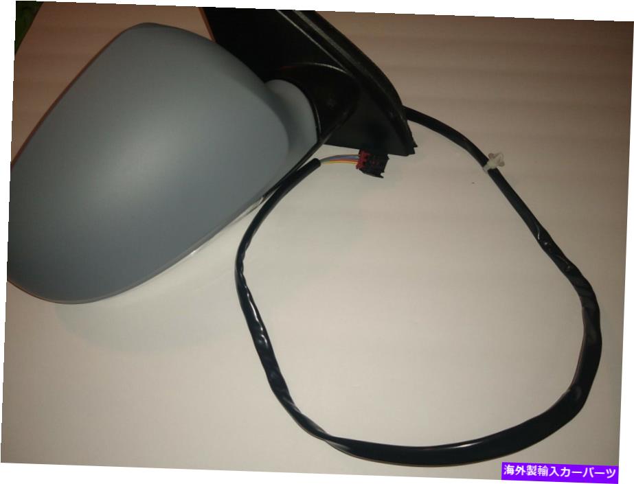 USミラー 新しい右側のパワー加熱プライマーミラーフィットフォルクスワーゲンパサートVW1321136 NEW RIGHT SIDE POWER HEATED PRIMERED MIRROR FITS VOLKSWAGEN PASSAT VW1321136【並行輸入品】