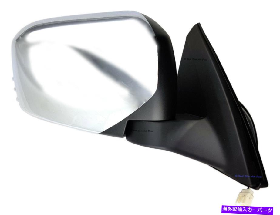 USミラー *新しい*ドアミラー（Mitsubishi Triton ML ML 2006-2015のためのドアミラー（エレクトリッククロム）権利 *NEW* DOOR MIRROR (ELECTRIC CHROME) for MITSUBISHI TRITON ML MN 2006-2015 RIGHT【並行輸入品】