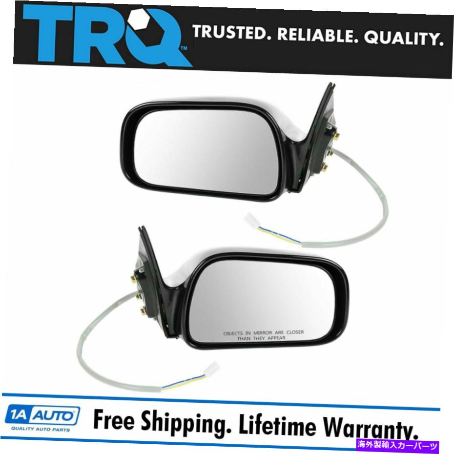 USミラー TRQパワーサイドミラーペア95-99トヨタアバロンの左＆右rh RH TRQ Power Side Mirrors Pair Set Left & Right LH RH for 95-99 Toyota Avalon【並行輸入品】