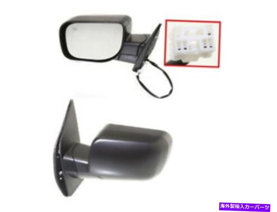 USミラー タイタンSE 06-09電源加熱テクスチャサイドミラー左96302 -ZH10A For Titan Se 06 - 09 Power Heated Textured Side Mirror Left 96302 - Zh10A【並行輸入品】