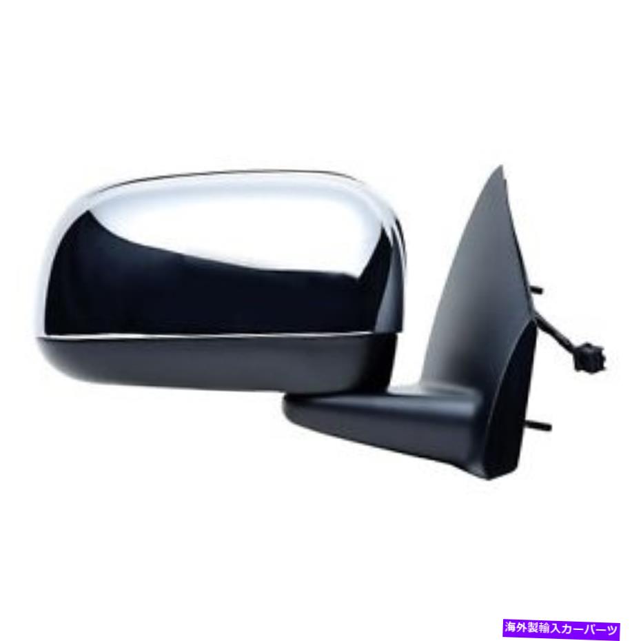 USミラー 07-09クライスラーアスペンGTSコードブラック/クロム乗客側の加熱パワーミラー 07-09 Chrysler Aspen GTS code Black/chrome Passenger Side Heated Power Mirror【並行輸入品】