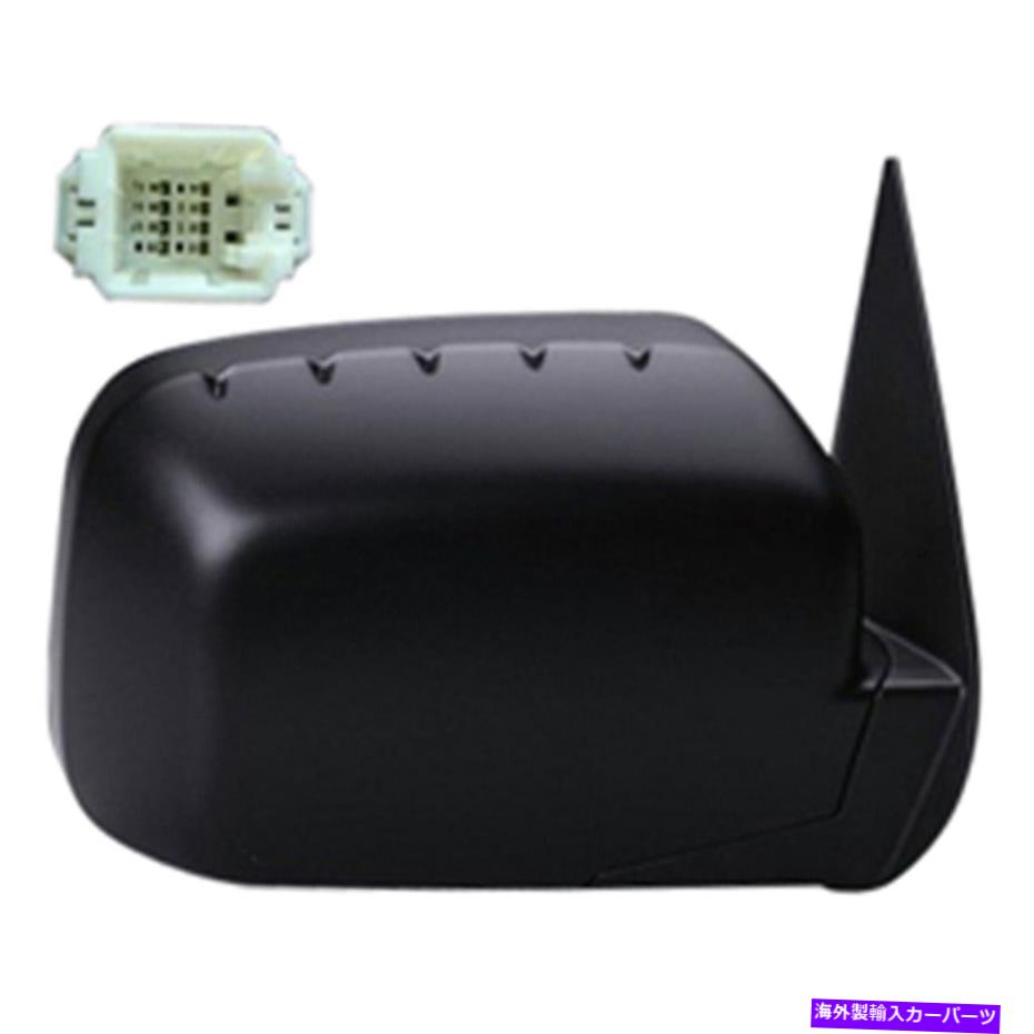 USミラー 交換用の黒いテクスチャの助手席側のパワードアミラー Replacement Black Textured Passenger Side Power Door Mirror【並行輸入品】