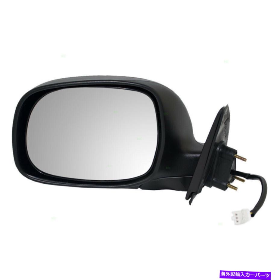 USミラー 新しいドライバーパワーサイドビューミラーガラスハウジングクロム00-06トヨタツンドラ New Drivers Power Side View Mirror Glass Housing Chrome for 00-06 Toyota Tundra【並行輸入品】