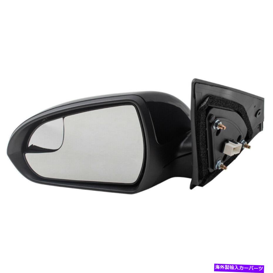 USミラー ドライバーパワーサイドビューミラースポットガラス17-19ヒュンダイエラントラセダン Drivers Power Side View Mirror Spotter Glass for 17-19 Hyundai Elantra Sedan【並行輸入品】