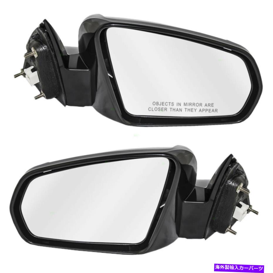 USミラー ペアセットパワーサイドビューミラー07-10クライスラーセブリングセダンのガラスハウジング Pair Set Power Side View Mirrors Glass Housing for 07-10 Chrysler Sebring Sedan【並行輸入品】