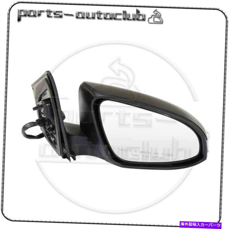 USミラー 16-18のトヨタオーリス/カローライム黒い加熱信号パワーフォールドRHサイドミラー For 16-18 Toyota Auris/Corolla IM Black Heated Signal Power Fold RH Side Mirror【並行輸入品】