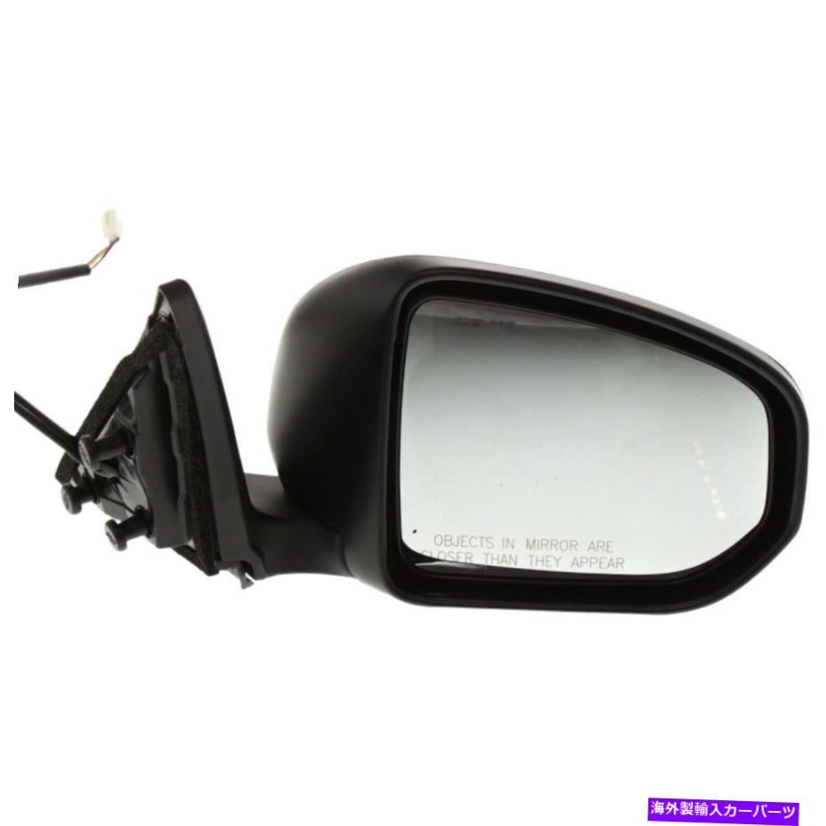USミラー 2009-19日産370Z乗客サイドペイント可能な権利と互換性のあるパワーミラー Power Mirror Compatible with 2009-19 Nissan 370Z Passenger Side Paintable Right【並行輸入品】