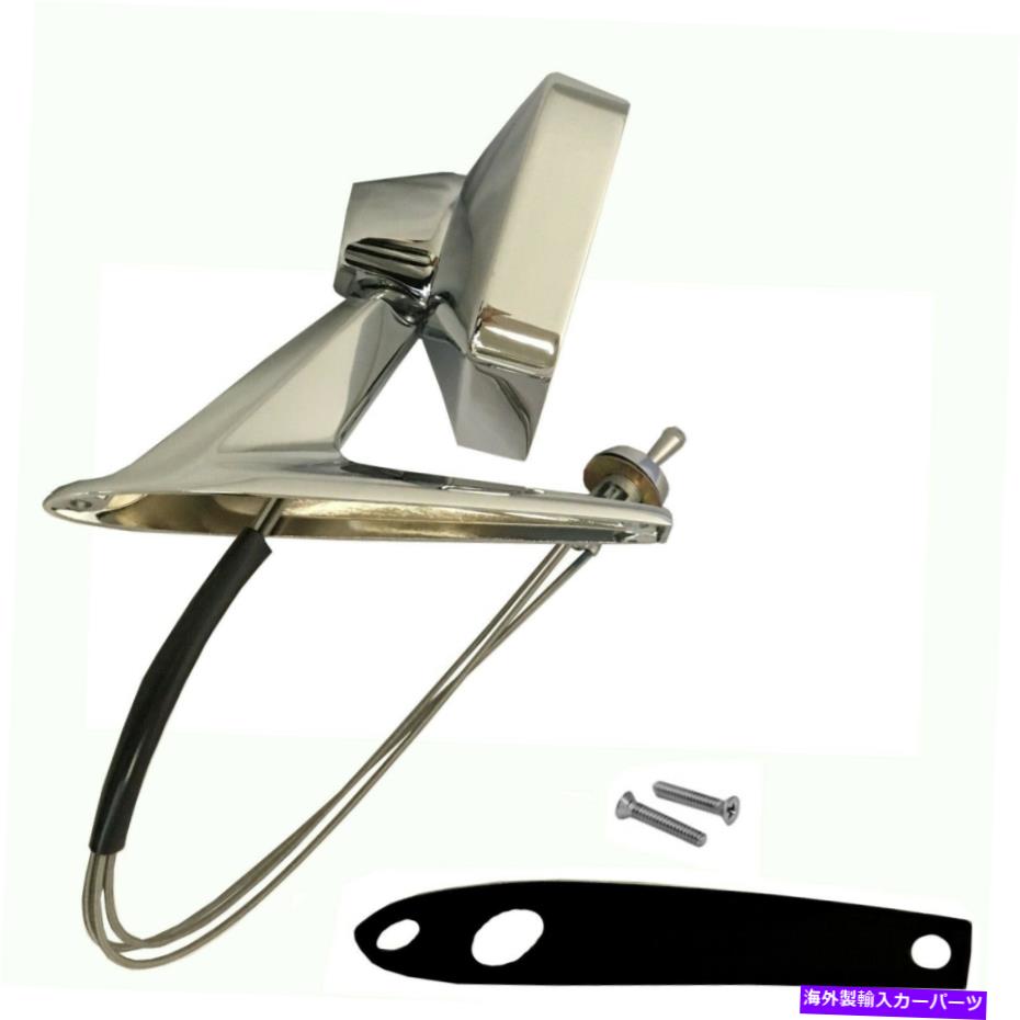 USミラー 1967 1968マスタングドアミラーリモートコントロール左サイドクロムダイナコーンM3524D 1967 1968 Mustang Door Mirror Remote Control Left Side Chrome Dynacorn M3524D【並行輸入品】