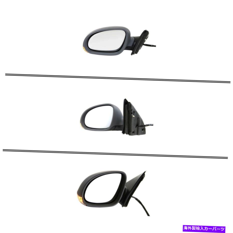 USミラー 新しいVW1320122フォルクスワーゲンジェッタのドライバーサイドミラー2005-2010 New VW1320122 Driver Side Mirror for Volkswagen Jetta 2005-2010【並行輸入品】