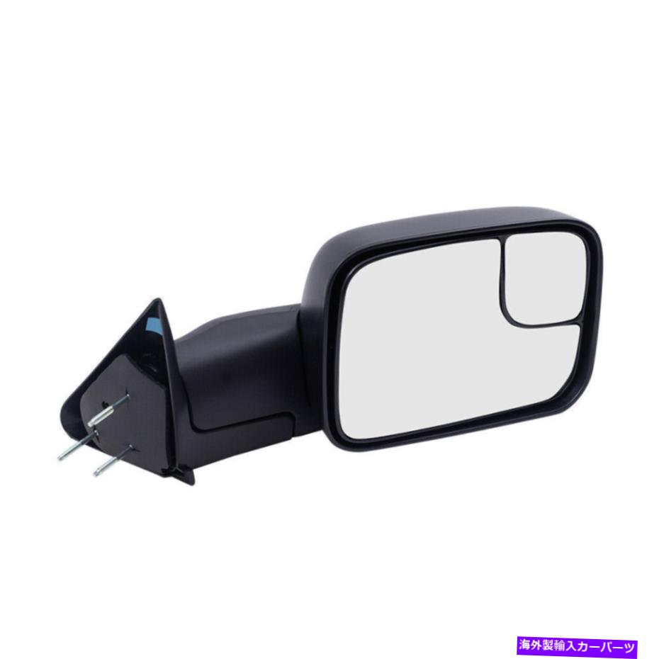 USミラー 乗客マニュアルサイドトウミラー94-02ダッジピックアップトラックの新しいアームデザイン Passengers Manual Side Tow Mirror New Arm Design for 94-02 Dodge Pickup Truck【並行輸入品】