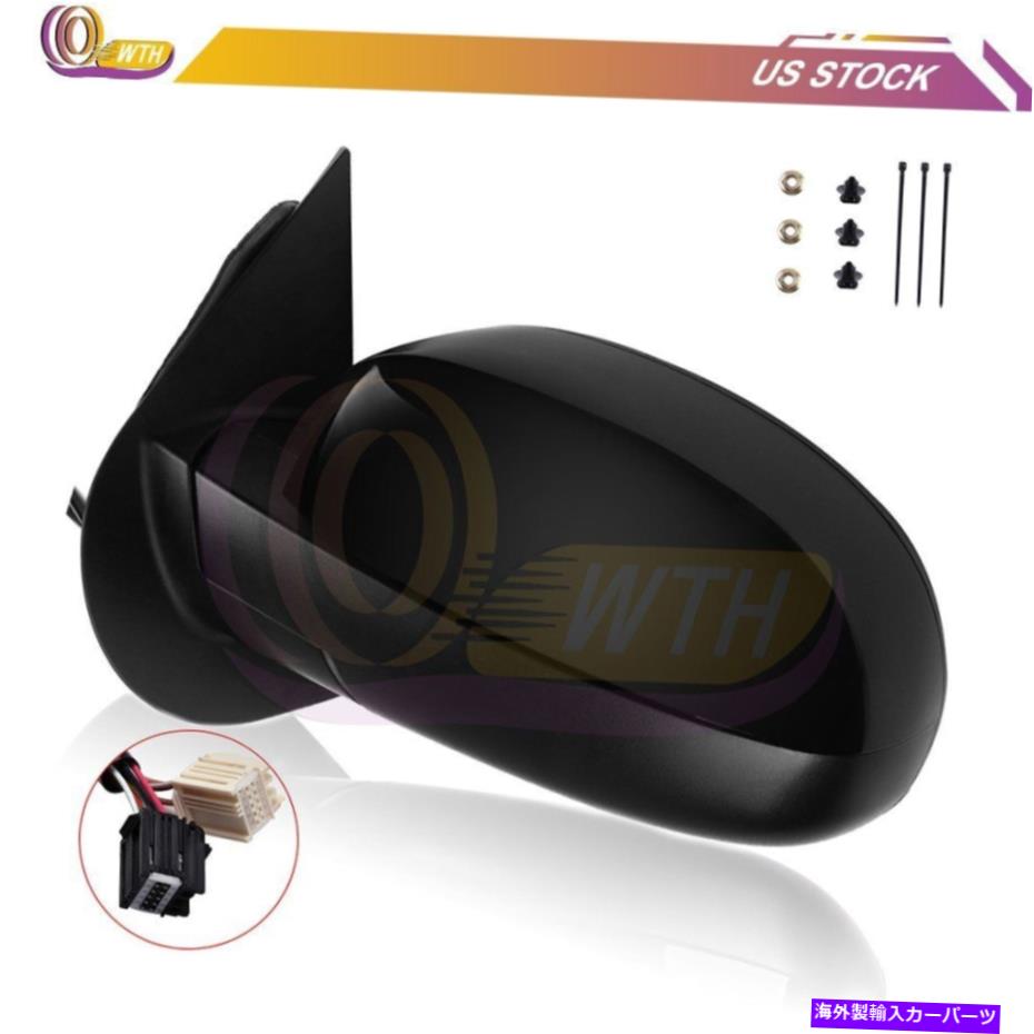 USミラー LH 2007-2013のブラックパワー加熱ミラーシェビーGMCメモリアロー信号 LH Black Power Heated Mirror For 2007-2013 Chevy GMC Memory Arrow Signal【並行輸入品】