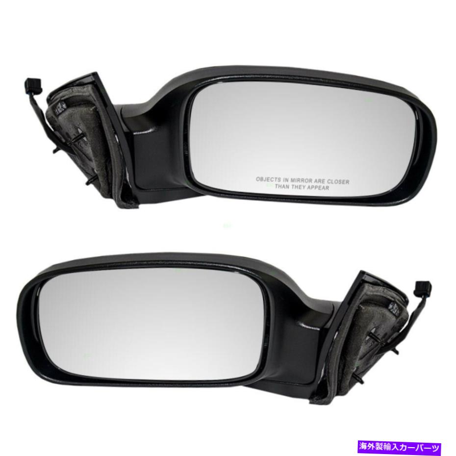 USミラー 06-08のペアサイドパワーミラー Pair Side Power Mirrors for 06-08 Chrysler Pacifica Driver Passenger Heated Set【並行輸入品】