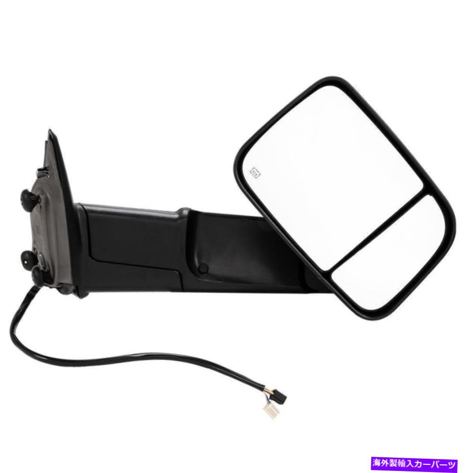 USミラー 1x RH（助手席側）けん引鏡の吸収煙がRAM 1500 2011モデルのターンターン 1x RH (Passenger Side) Towing Mirrors Smoke LED Turn For Ram 1500 2011 Model【並行輸入品】