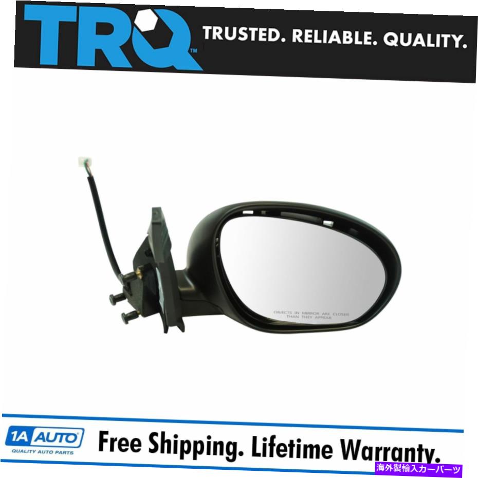 USミラー 日産ジュークのためのエクステリアパワー加熱ミラー黒い滑らかなRHパッセンジャーサイド Exterior Power Heated Mirror Black Smooth RH Passenger Side for Nissan Juke【並行輸入品】