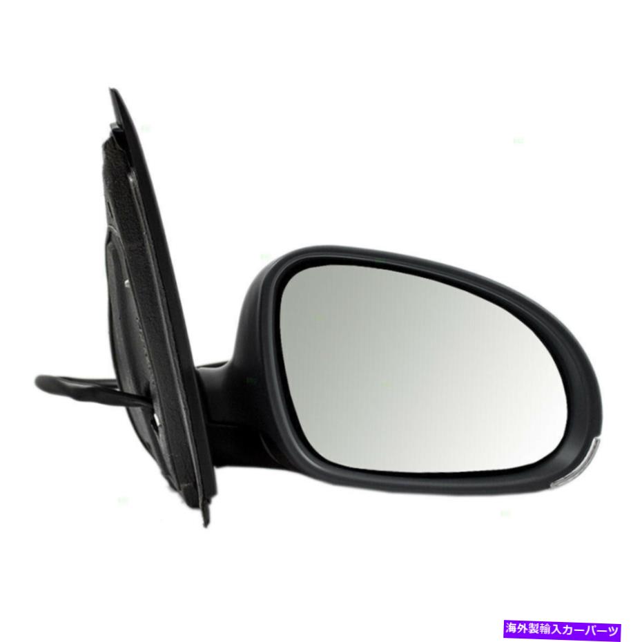 USミラー 乗客パワーサイドミラーガラスハウジング06-09 VW Rabbit GTIの加熱信号 Passengers Power Side Mirror Glass Housing Heated Signal for 06-09 VW Rabbit GTI【並行輸入品】