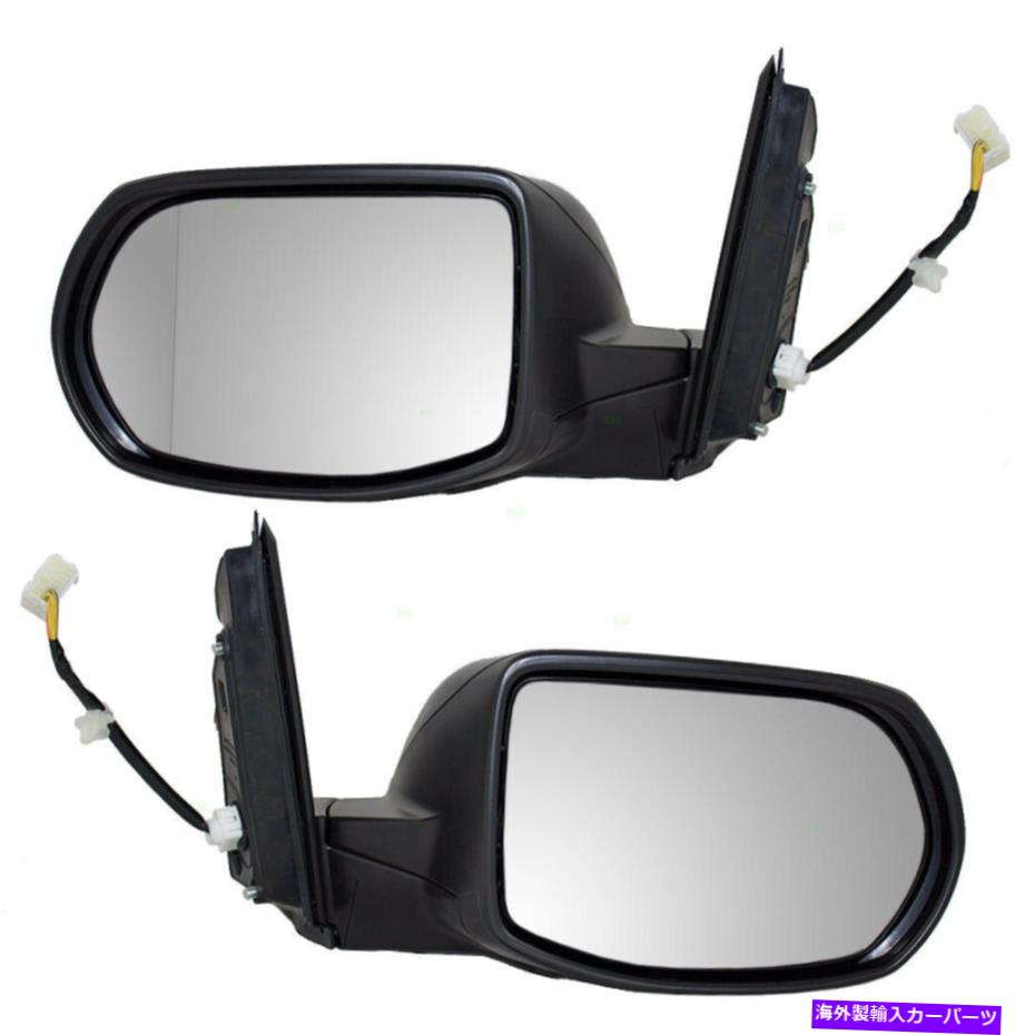 USミラー 新しいペアセットパワーサイドビューミラーガラスハウジングアセンブリ12-16ホンダCR-V New Pair Set Power Side View Mirror Glass Housing Assembly for 12-16 Honda CR-V【並行輸入品】 44,902円