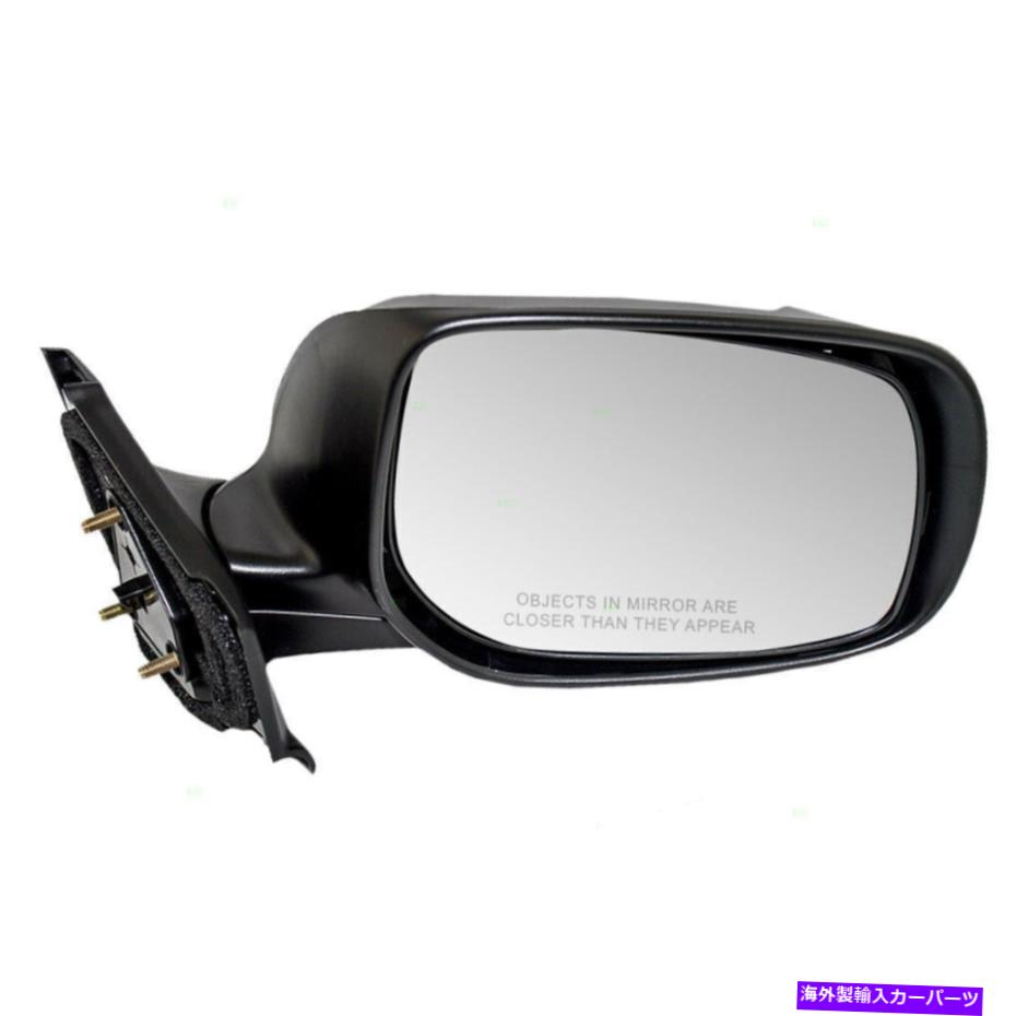 USミラー 07-11トヨタヤリスハッチバックのための新しい乗客マニュアルサイドミラーガラスハウジング New Passengers Manual Side Mirror Glass Housing for 07-11 Toyota Yaris Hatchback【並行輸入品】