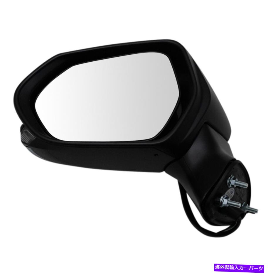 USミラー TRQエクステリアサイドビュードアミラーパワー加熱ターンシグナルペイントLHに合わせて TRQ Exterior Side View Door Mirror Power Heated Turn Signal Paint to Match LH【並行輸入品】