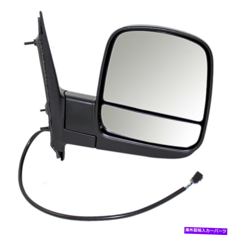 USミラー 乗客のパワーサイドミラーデュアルガラスハウジングは08-17 ExpressSavanaに加熱されます Passengers Power Side Mirror Dual Glass Housing Heated for 08-17 Express Savana【並行輸入品】