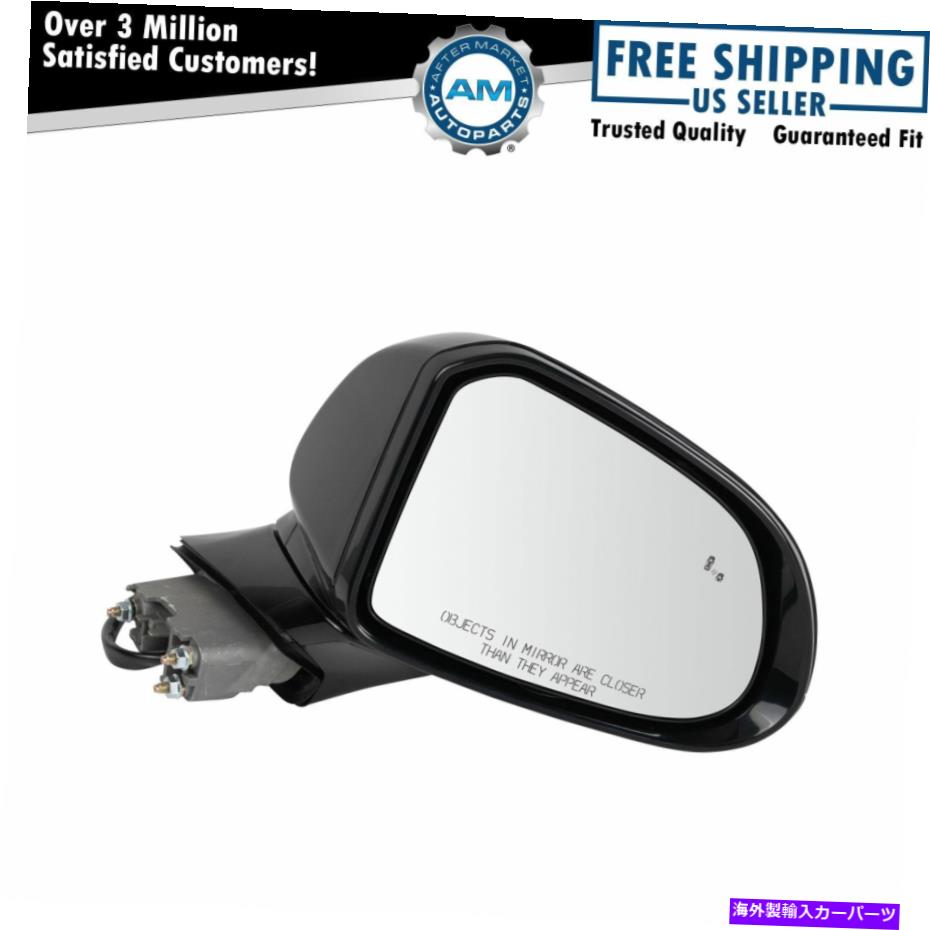 USミラー サイドビューミラーパワーヒートブランクスポット水たまりライトRHヒュンダイサンタフェ Side View Mirror Power Heat Blind Spot Puddle Light RH for Hyundai Santa Fe【並行輸入品】
