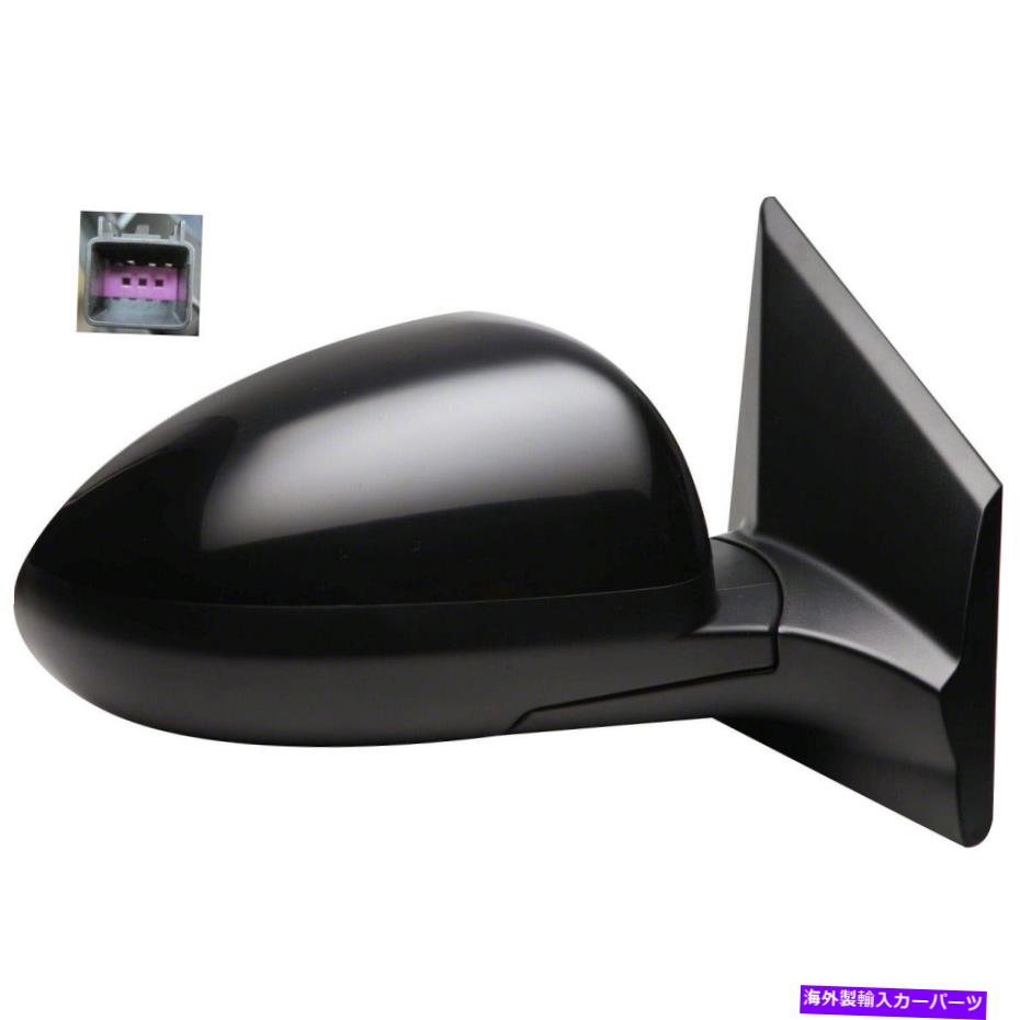 USミラー 交換用の交換用乗客サイドパワーミラーを塗る準備ができています。 Replacement Ready to Paint Passenger Side Power Mirror w/Heated Glass【並行輸入品】