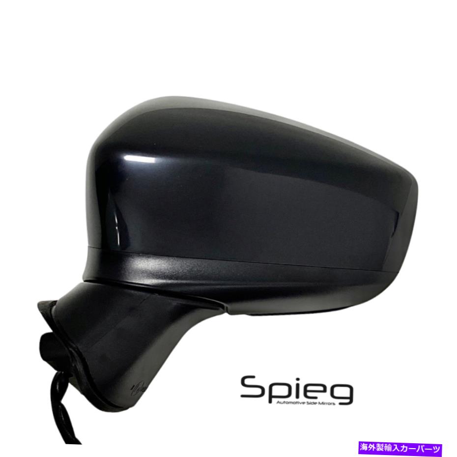 USミラー 2014-2016のサイドミラーマツダ3 w/ドライバー側に一致するパワー死角ペイント Side Mirror for 2014-2016 MAZDA 3 w/ Power Blind Spot Paint to Match Driver Side【並行輸入品】
