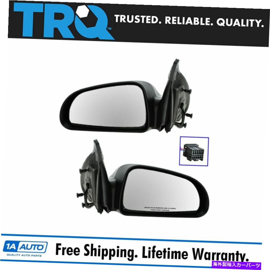 USミラー Dakota Mitsubishi Raider TruckのTRQパワーサイドビューミラー左/右ペア TRQ Power Side View Mirrors Left/Right Pair for Dakota Mitsubishi Raider Truck【並行輸入品】